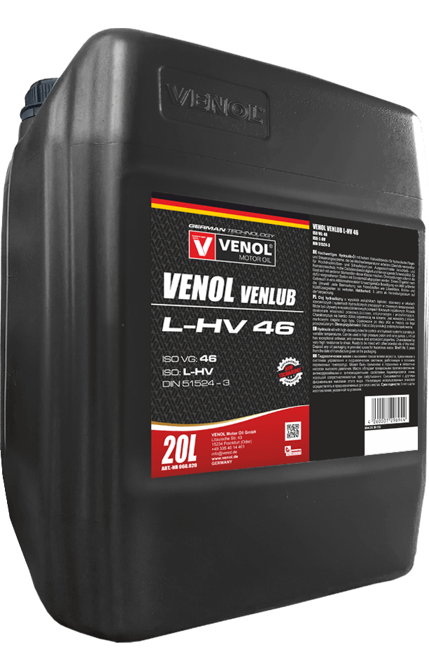 OLEJ HYDRAULICZNY VENOL VENLUB L HV 46_20L